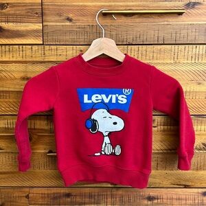 Levi's Boys Snoopy Sweatshirt/ Pullover